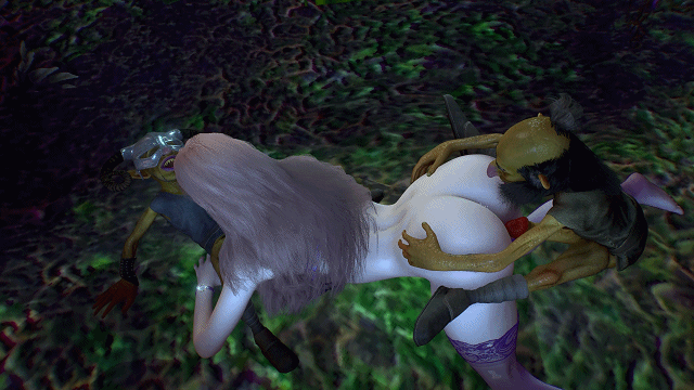 [3D动画] [fengying] VAM 紫罗兰VS哥布林[小马拉大车][1.04G]-2.gif