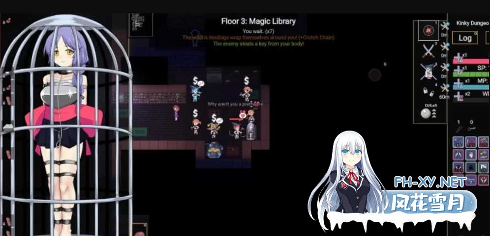 [RPG/官中/兽耳/捆绑/更新]变态的地牢/Kinky Dungeon[Ver5.3.38][PC/400M]-2.jpeg
