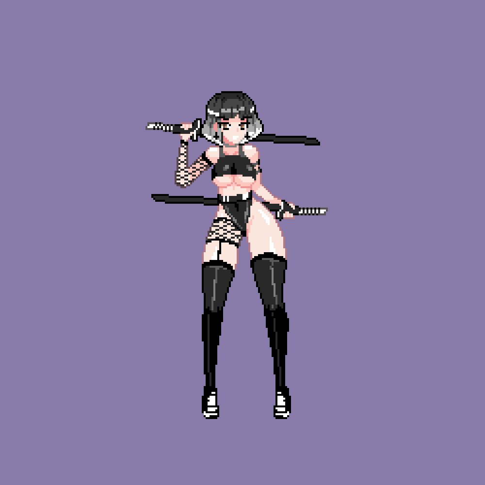 [2D动画/像素/无修][sim0n404] 射爆像素同人动画合集 2B+素晴日+赛博朋克边缘行者等 [786M/UC]-16.gif