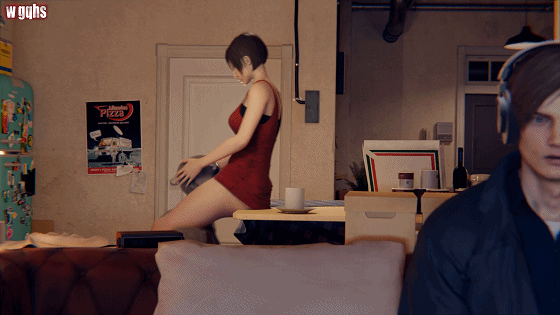 [3D动画] Ada and Mr X 在好朋友身后肆意侵犯中出他的性感妻子 [1G/夸克]-1.gif
