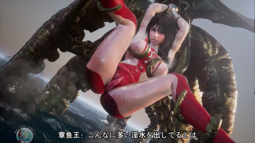 [3D同人/全动态][中文字幕][REX] 奥特曼之母玛丽全合集 各种怪兽调教啪啪 [3.5G]-13.gif