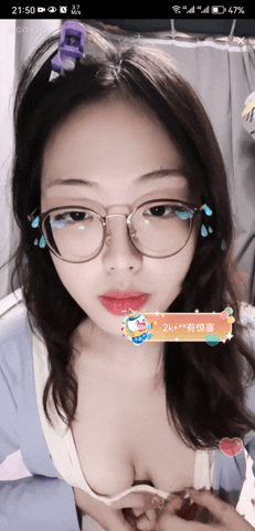 抖音颜值主播各显神通 擦边闪现走光 一周精选合集[4G]-9.gif