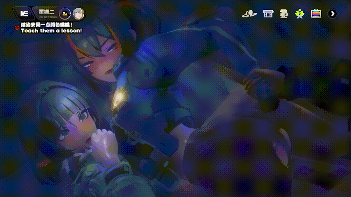 [MMD][无修/CV/剧情中字][ricphastly] 4月新作 绝区零朱鸢+简+月城柳 和色情御姐们的激情做爱对决 [540M]-1.gif