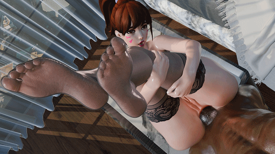 [3D/无修/CV] SaveAss 3月新作:莉莉+飞鸟+隐形女侠+D.Va+猎空 性感女神制服诱惑黑色巨根后入爆肏 [7G]-4.gif