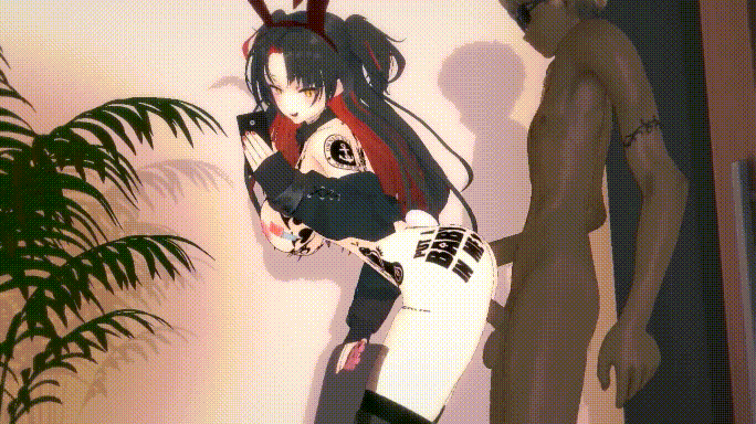 [MMD]QOS! 碧蓝航线NTR 阿尔萨斯和z52完全败北 11分 1080p[285m]-11.gif