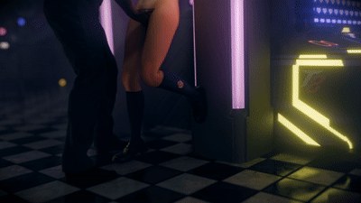 [3D][无修/CV][lewdgazer] 4月新作 金发晒痕辣妹扣穴潮喷+后入爆操中出 [813M/UC]-1.gif