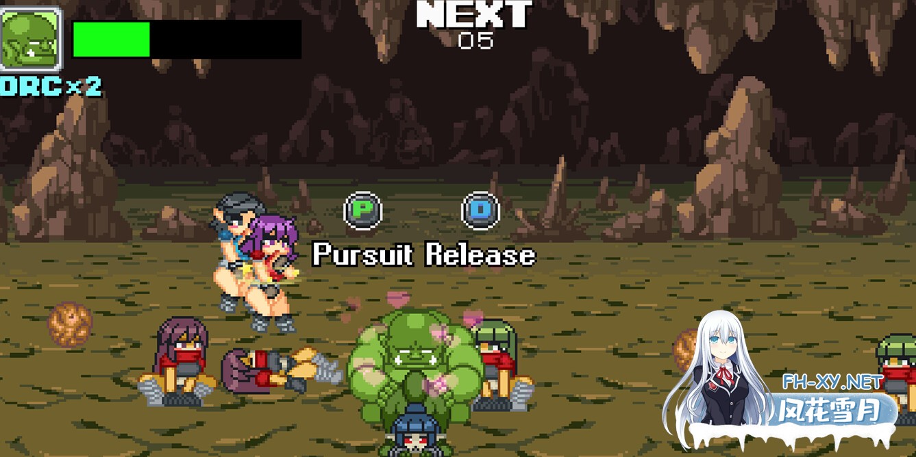 [ACT/STEAM官中/像素/巨乳/多P/战斗H]魔物少女征服记 兽人战士篇/Monster Girl Conquest Records Battle Orc[PC/300M]-19.jpg