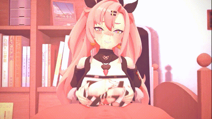 [MMD]米家绝区零烧鸡3部 艾莲乔/铃妹/妮可 1080p 有CV[557m]-14.gif