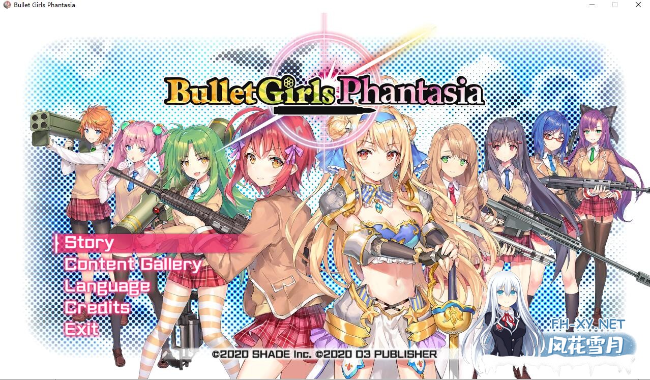 [大作ACT/中文/全动态] 枪弹少女幻想曲 STEAM官中破解版+付社保补丁 [8.5G]-1.jpeg