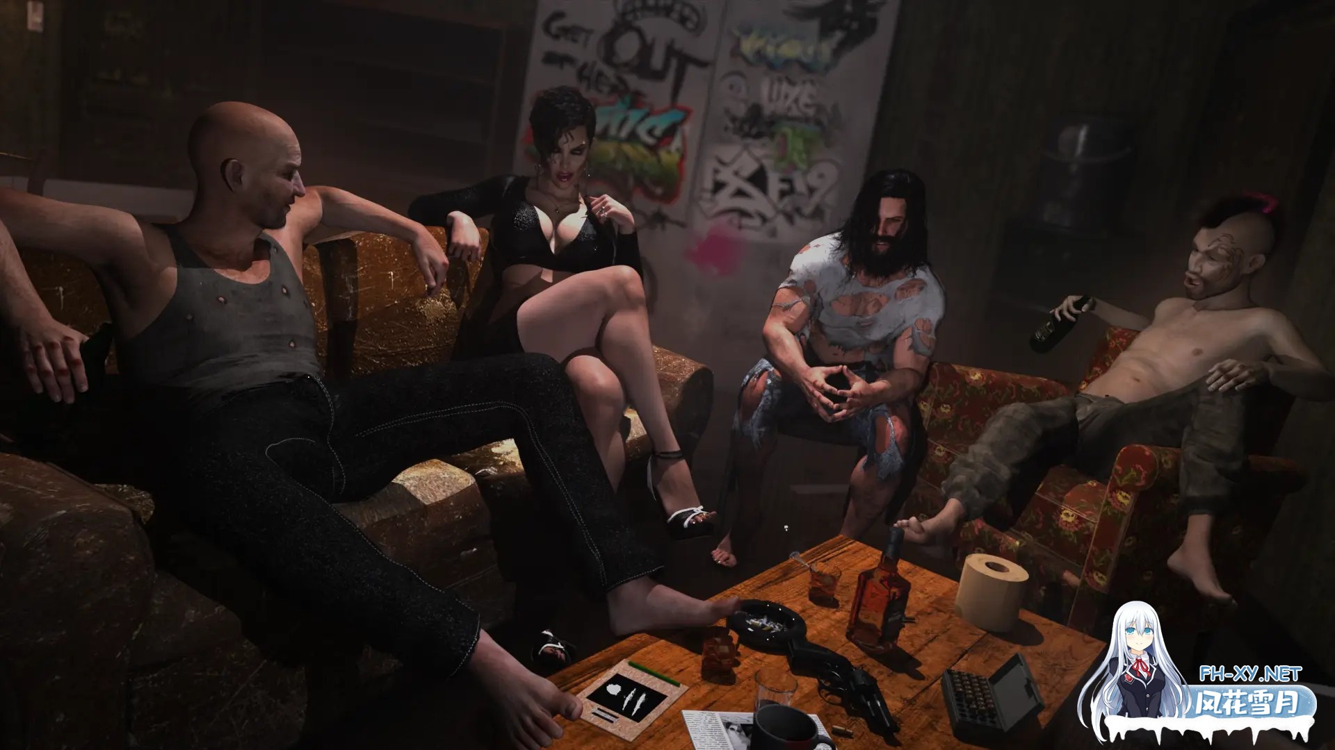 [SLG/动态/更新/汉化/3D/多P/口交]流浪汉/大屁股/The Bum[Ver0.9 Beta][PC/8.1G]-8.jpg