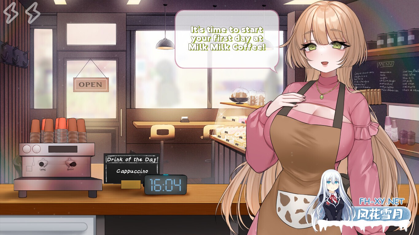 [SLG/STEAM官中/后宫/巨乳/母乳]请给我一杯加了母乳的冰拿铁！/One Iced Latte With Your Breast Milk, Please![PC/0.57G]-12.jpg