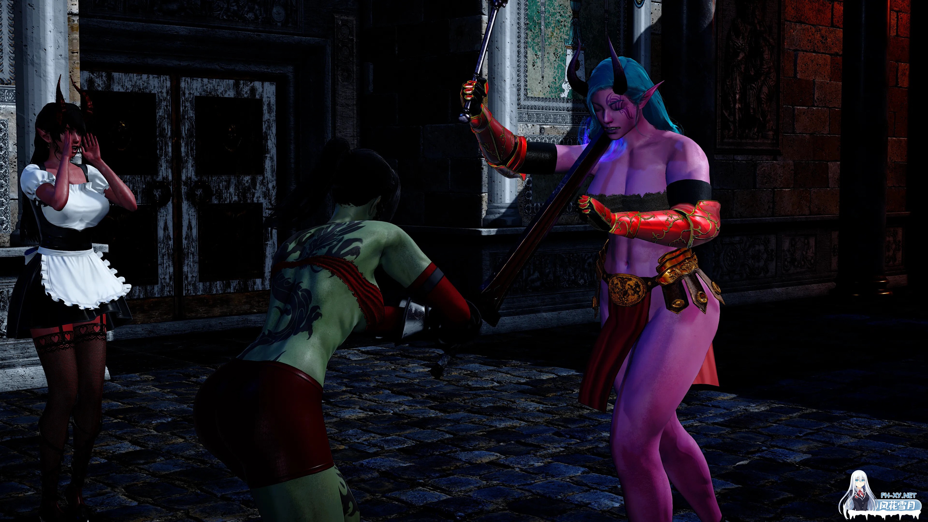 [SLG/动态/更新/汉化/精灵/3D/扶她]竞技场风波/麻烦缠身/角斗场的麻烦/Trouble In The Arena[Ep.8][PC/12.4G]-17.jpg