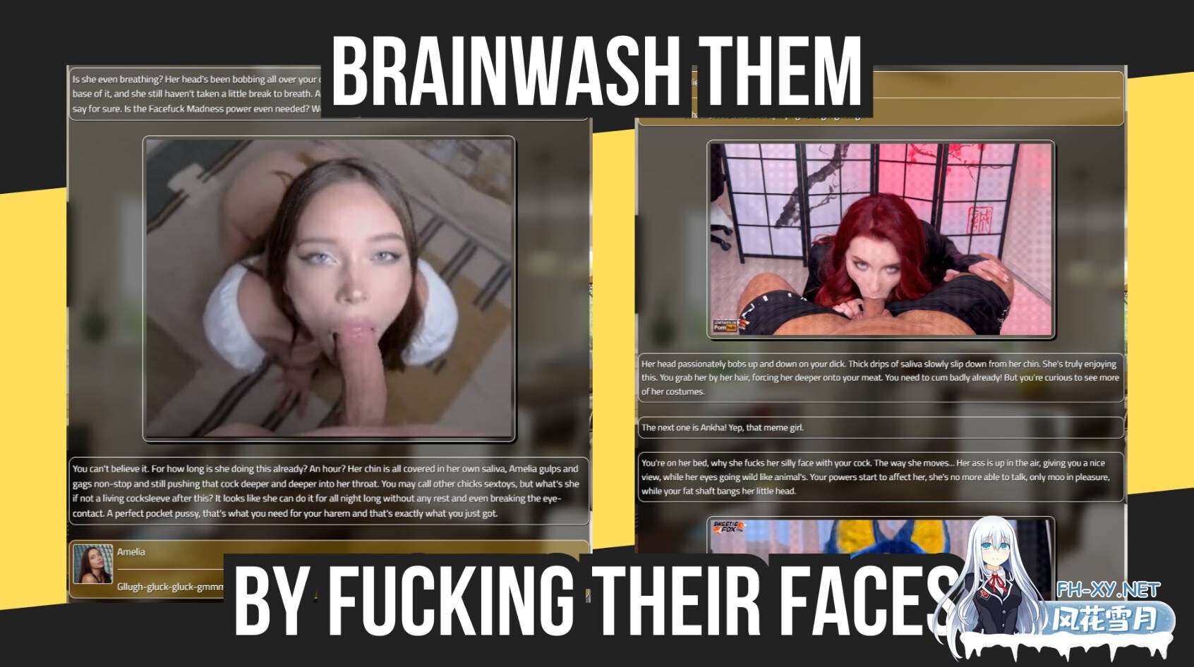 [HTML/机翻/真人全动态]颜射狂热/Facefuck Madness v0.94 浏览器汉化步兵版 [1.6G/新作]-3.jpg