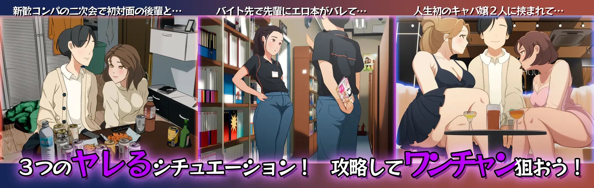 [PC][新作SLG/动态/反向奸/2D]可能做过了的瞬间 ヤレたかもーめんと 正式版 [5.30GB]-3.png