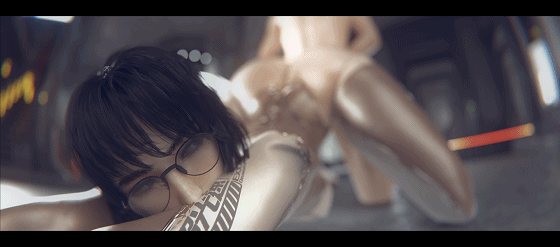 MEGAERA 2月新作：Eve Doggy 伊芙 超绝气质黑丝女神狗爬式爆肏-5.gif