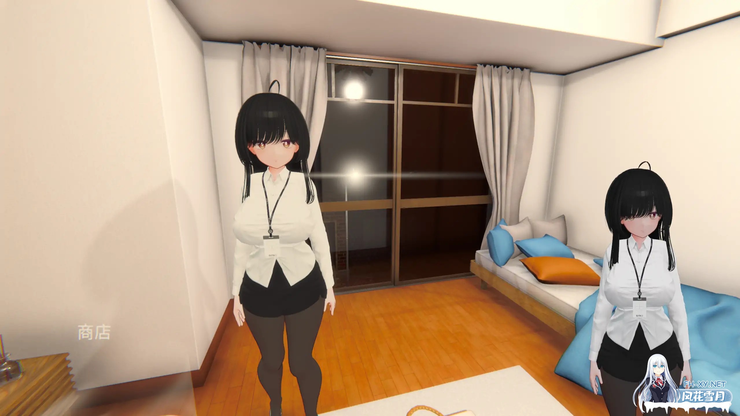 [3D游戏/官中/全动态] 栗栗酱今天也要露出挑战! リリちゃん今日も露出チャレンジ!Demo v0.3 官方中文版[2.3G/新作]-2.jpg