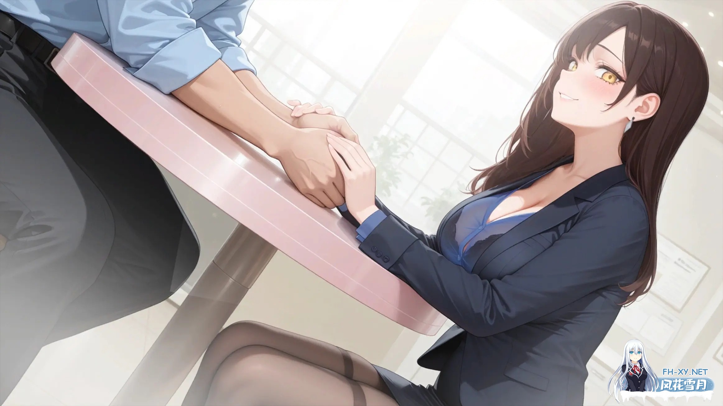 [日系SLG/官中/多结局/PC]秘密特权 女总裁的私密助理  禁断のオーバータイム : 昼は秘書、夜는愛玩v1.0.2 官方中文版[474M]-4.jpg