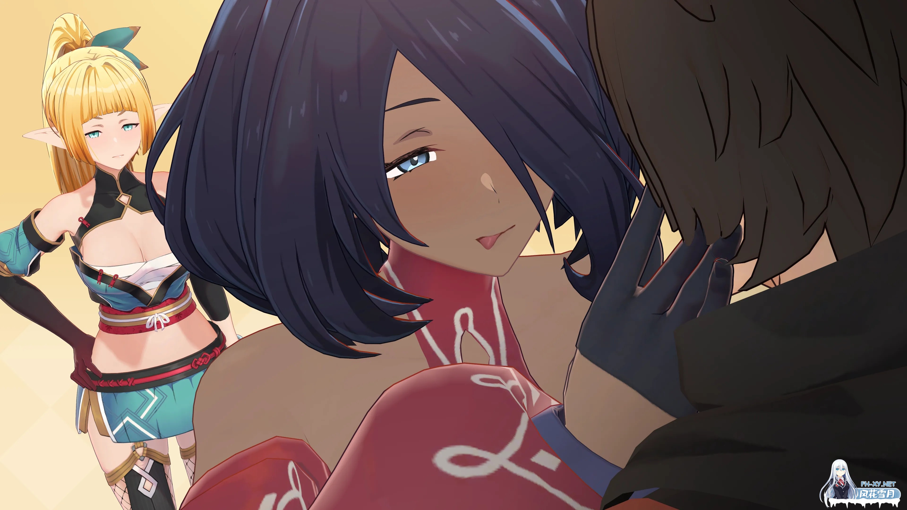 [SLG/官中]精灵忍者逃走中 3D/忍者エルフ逃走中！ 3D 官方中文步兵版[PC/2.1G]-5.jpg