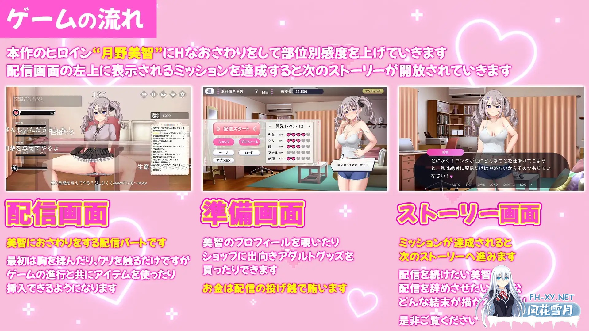 [SLG/生肉/触摸/堕落][RJ01544359/たいがぁそふと社团]给直播女友来点惩罚！/配信彼女にお仕置きを！[PC/3.90G]-4.jpg