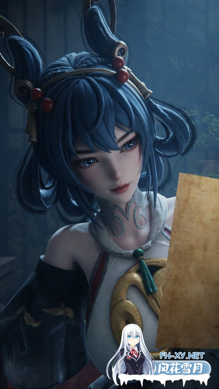[AI/中文][王者荣耀公孙离]墨染江湖离恨烟+附加动画-1.jpg