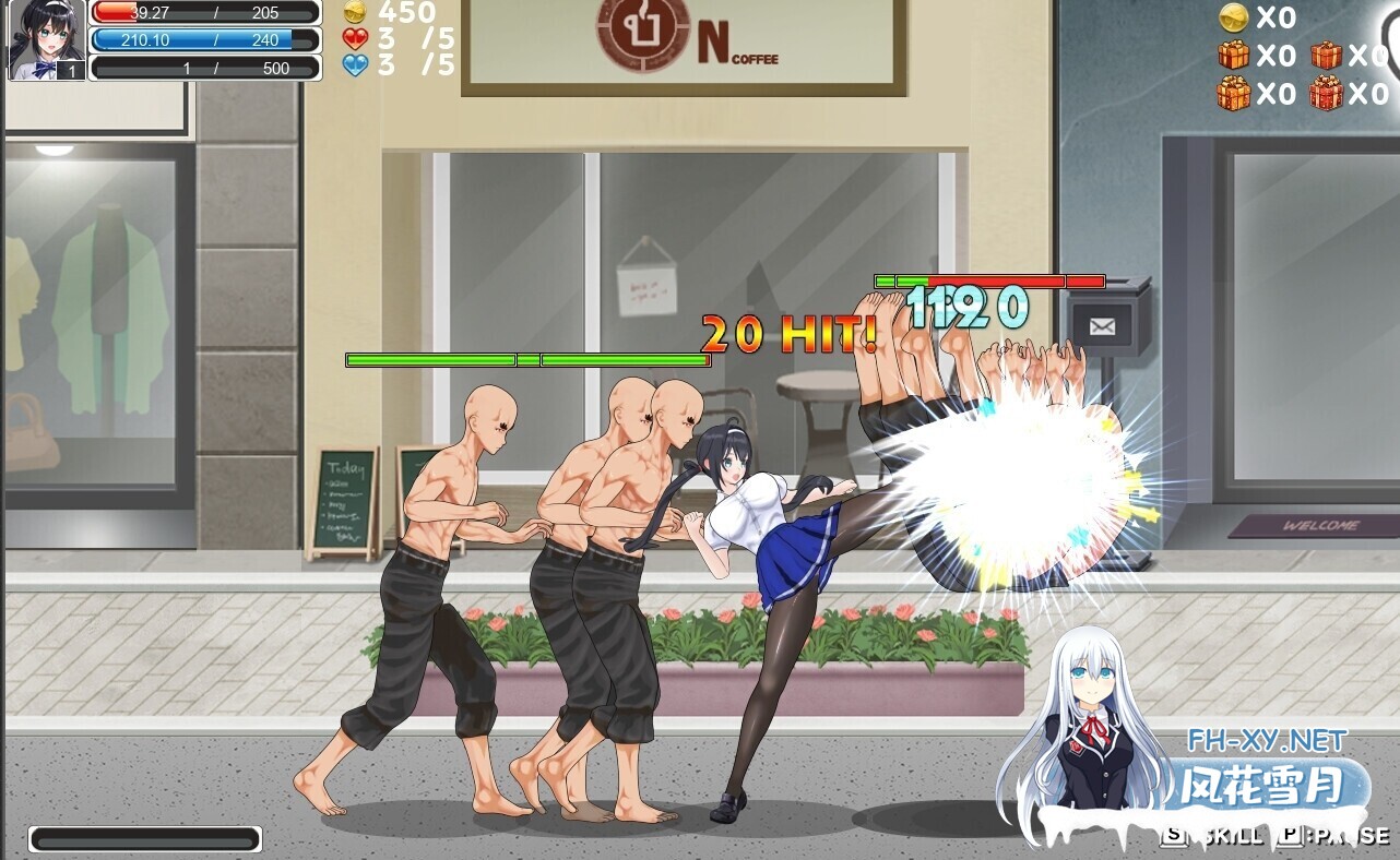 [日系ACT/官中/全动态/PC]格斗少女尤里 FIGHTING GIRL YURI ファイティングガール ユリ 官方中文步兵版+全CG存档[800M]-2.jpg