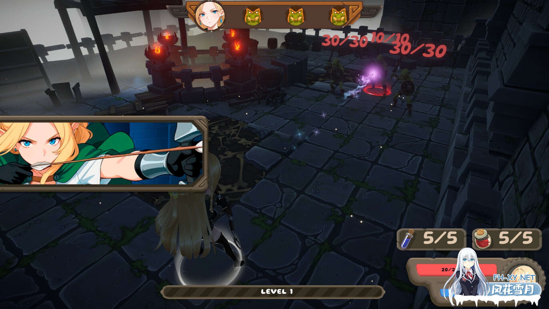[日系ACT/官中/全动态/PC]精灵冒险:迷失的城堡 Elf Adventure: The Lost Castle 官方中文步兵版[5.88G]-5.jpg