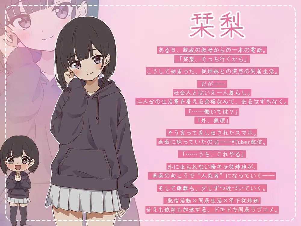 [PC][SLG/汉化/动态/2D]突然同居した従姉妹はVTuberになるらしい-俺だけが知る秘密の素顔- Ver1.01 [7.26GB]-3.jpg