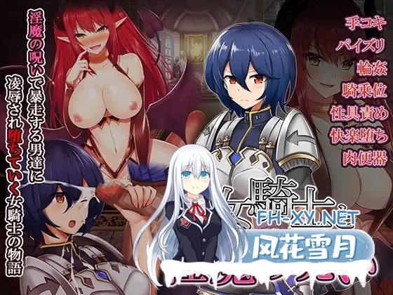 [RPG/侵犯/恶堕/精翻汉化/反向奸/口交][RJ248053/WINDWAVE社团]女骑士与银魔诅咒~用身体抑制大家的诅咒吧！/女騎士と淫魔の呪い[PC/300M]-1.jpg