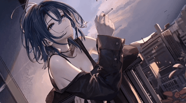 　 PC+安卓[触摸Live2D动态SLG]邂逅朝雾：烟草的残香与黎明的你~V1.3.0官中动态步兵+全CG存档~出会い朝霧煙草の残り香と夜明けの君[500M]百度/迅雷...-1.gif